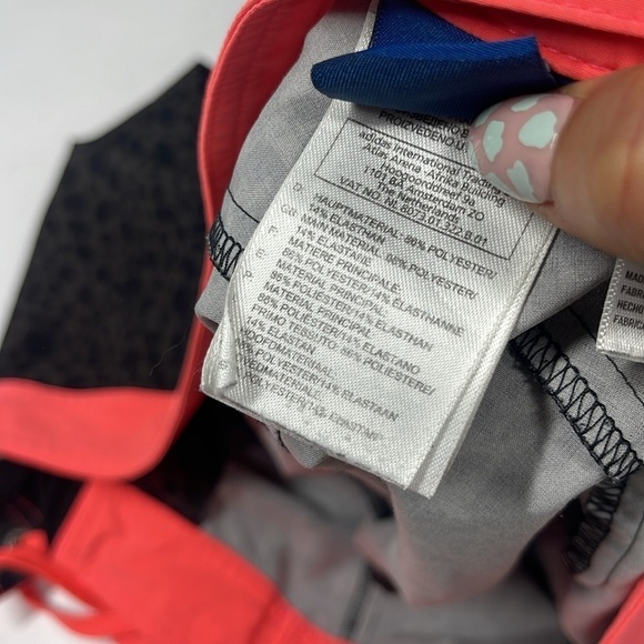 Reebok Women's Gray Orange Shorts Size Medium M - Picture 5 of 7